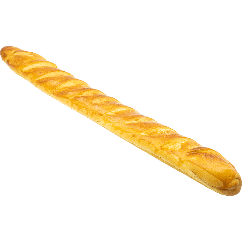 Un Baguette Avec Un Motif De Point De Polka Sur Un Fond Blanc Isolé Photo  stock - Image du fixation, fermer: 159272526