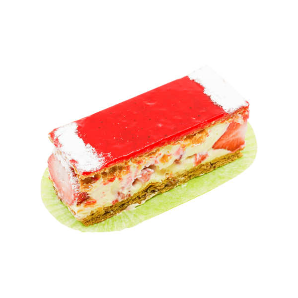 Mille-feuilles aux fraises